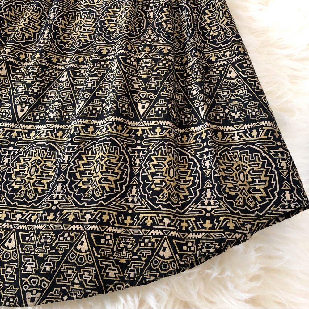 Forever 21 Black & Gold Sheer Accented Dre… - Picture 6 of 8